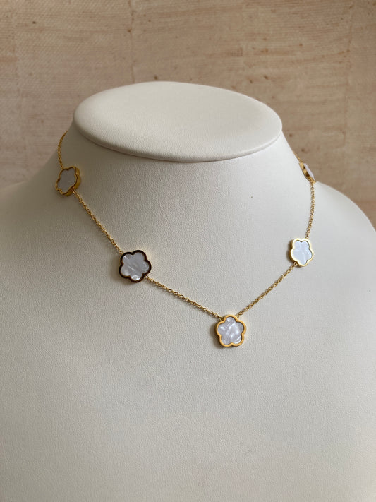 Plated Clover Necklace