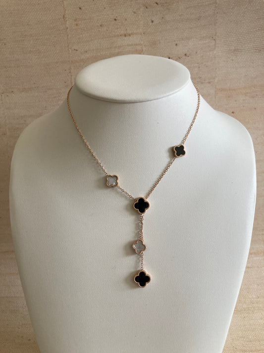 18K Gold Plated Clover Necklace