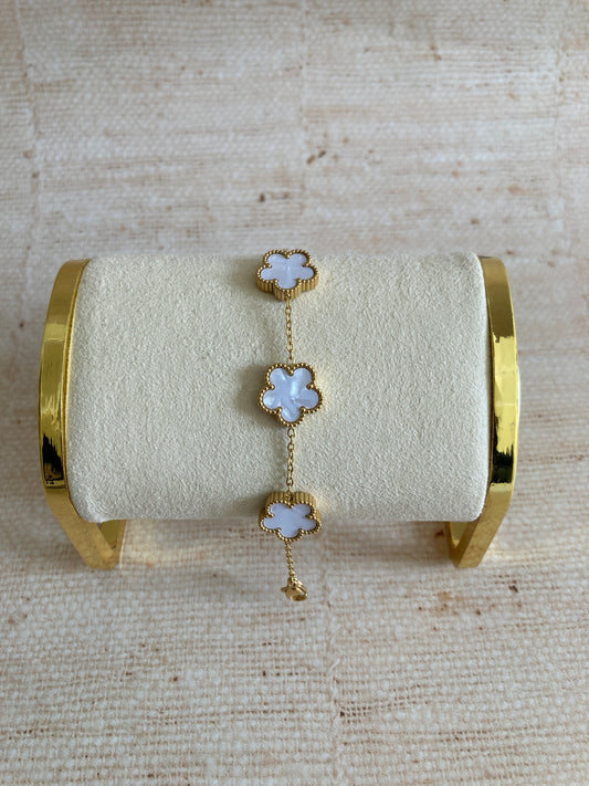 Gold Clover Bracelet