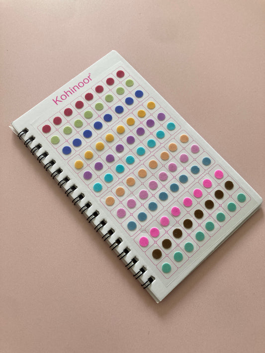Pastel Round 576 Round Bindi Booklet (ST1069)