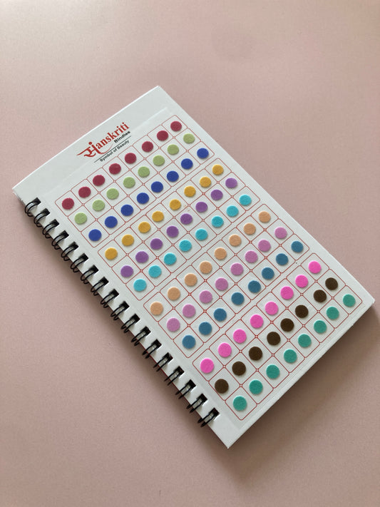 Plain Pastel Round 960 Bindi Booklet (ST911)