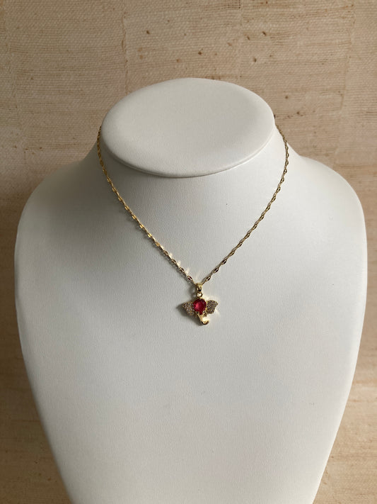 18K Gold Plated Elephant Pendant Necklace