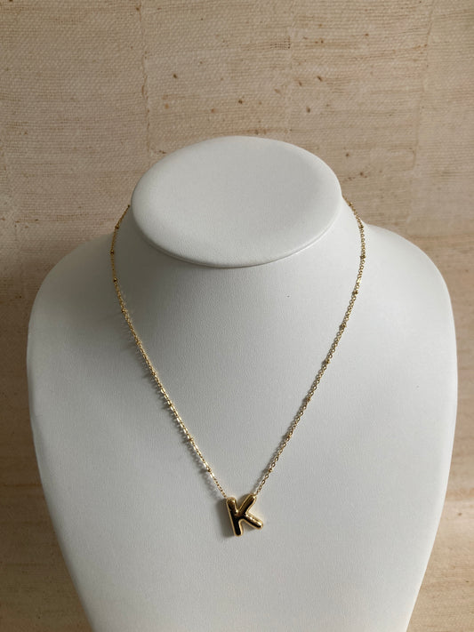 Initial Pendant Necklace