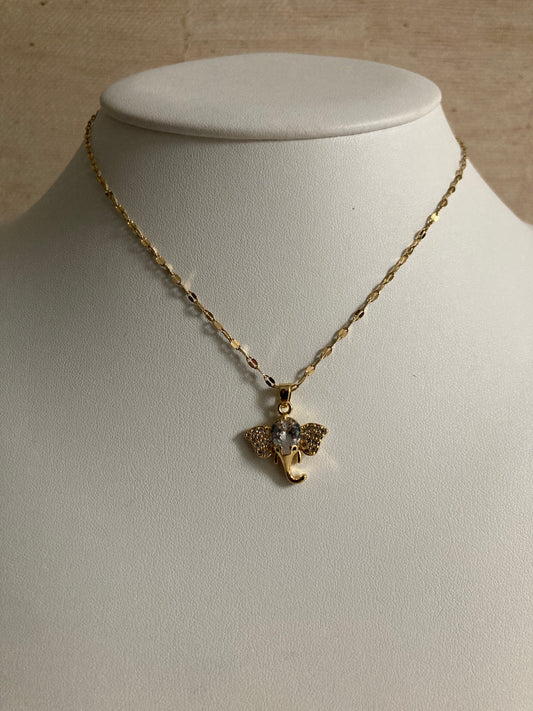 Elephant Pendant Necklace