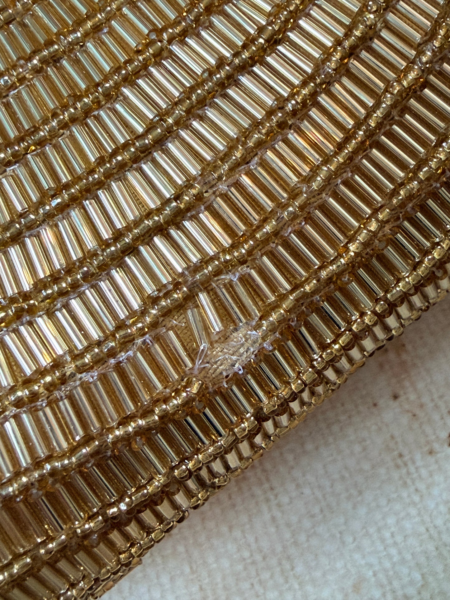 Adele (Rectangular Clutch) (Gold) (ST291)