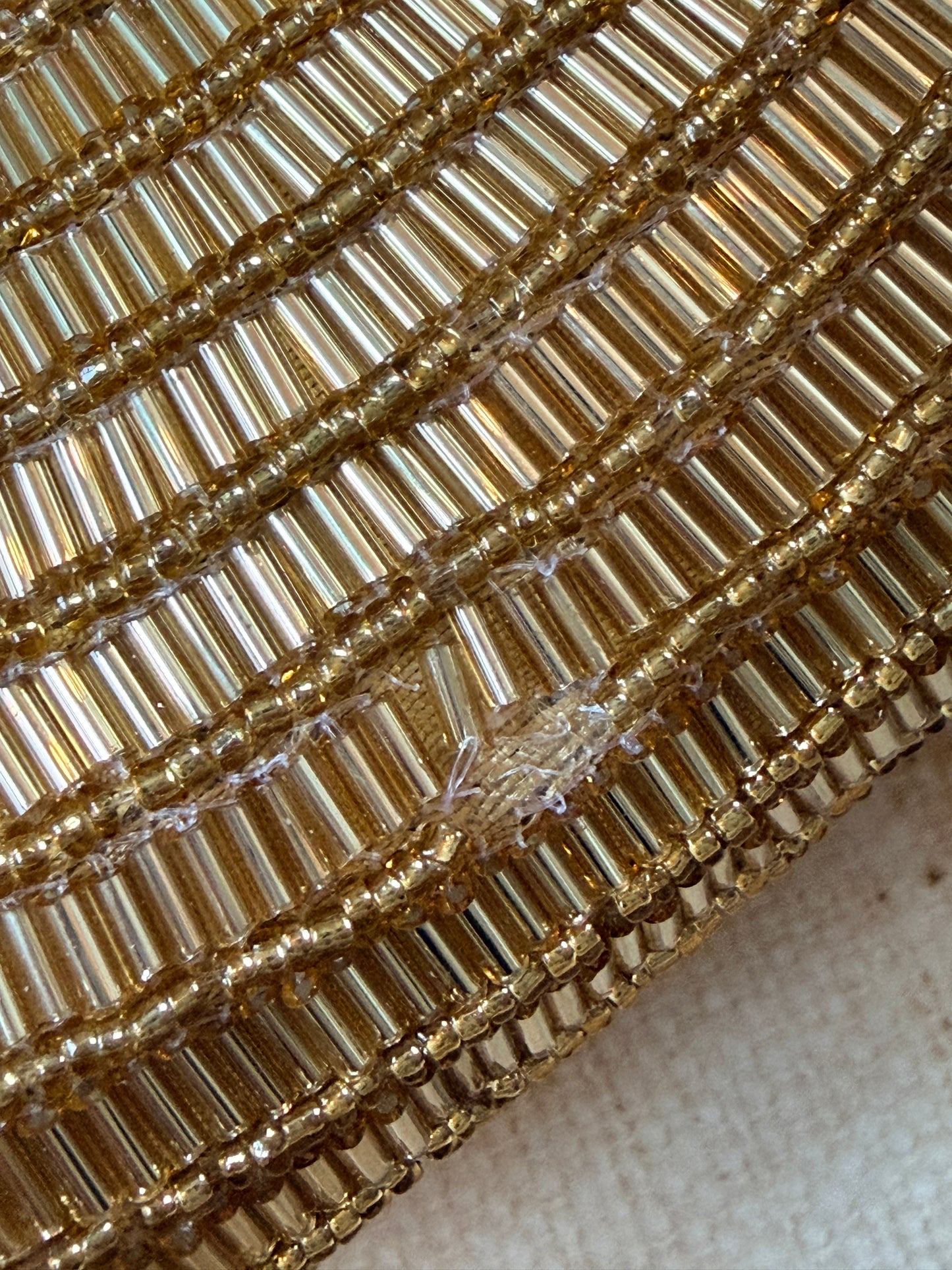 Adele (Rectangular Clutch) (Gold) (ST291)