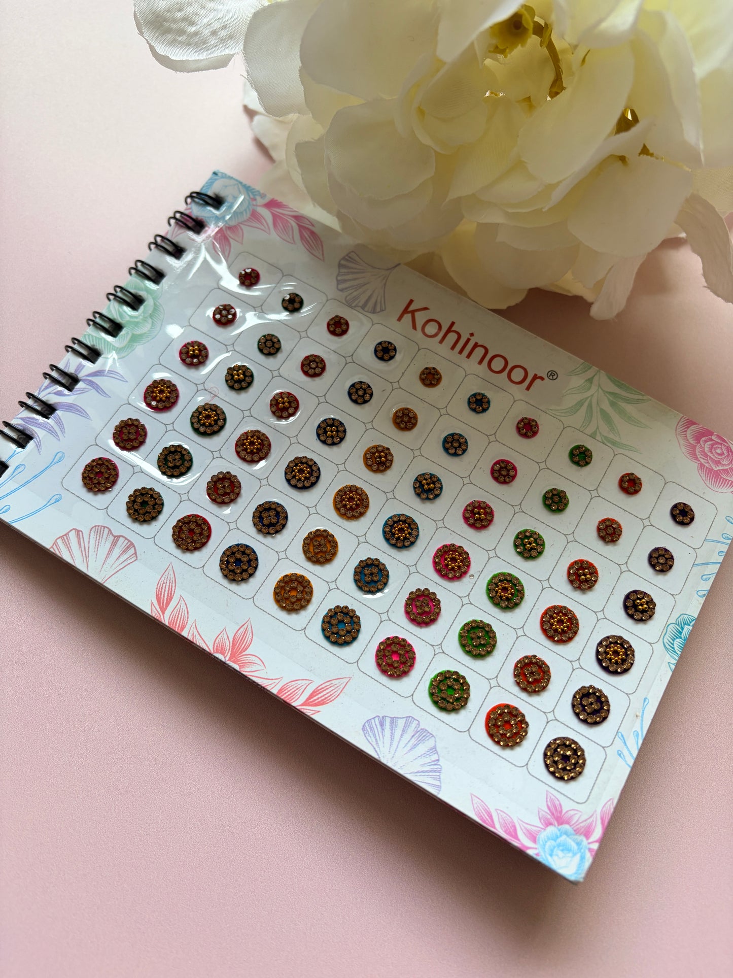 Antique Stone Colourful 5 Page 300 Bindi Booklet (ST1118)