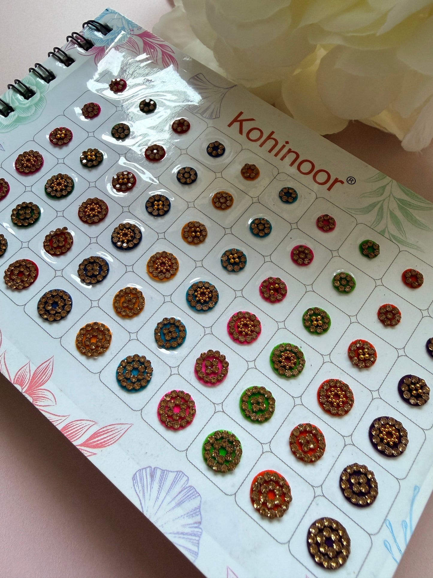 Antique Stone Colourful 5 Page 300 Bindi Booklet (ST1118)