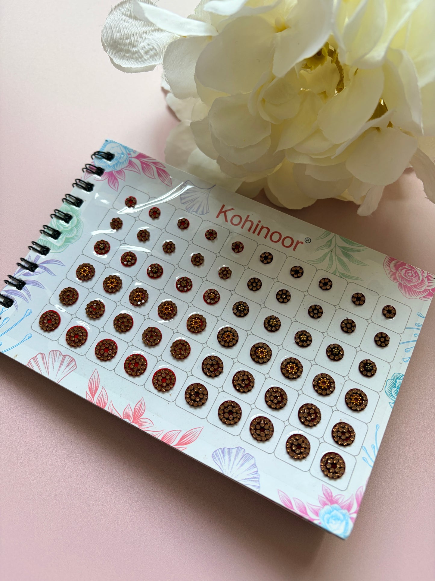 Antique Stone Colourful 5 Page 300 Bindi Booklet (ST1118)