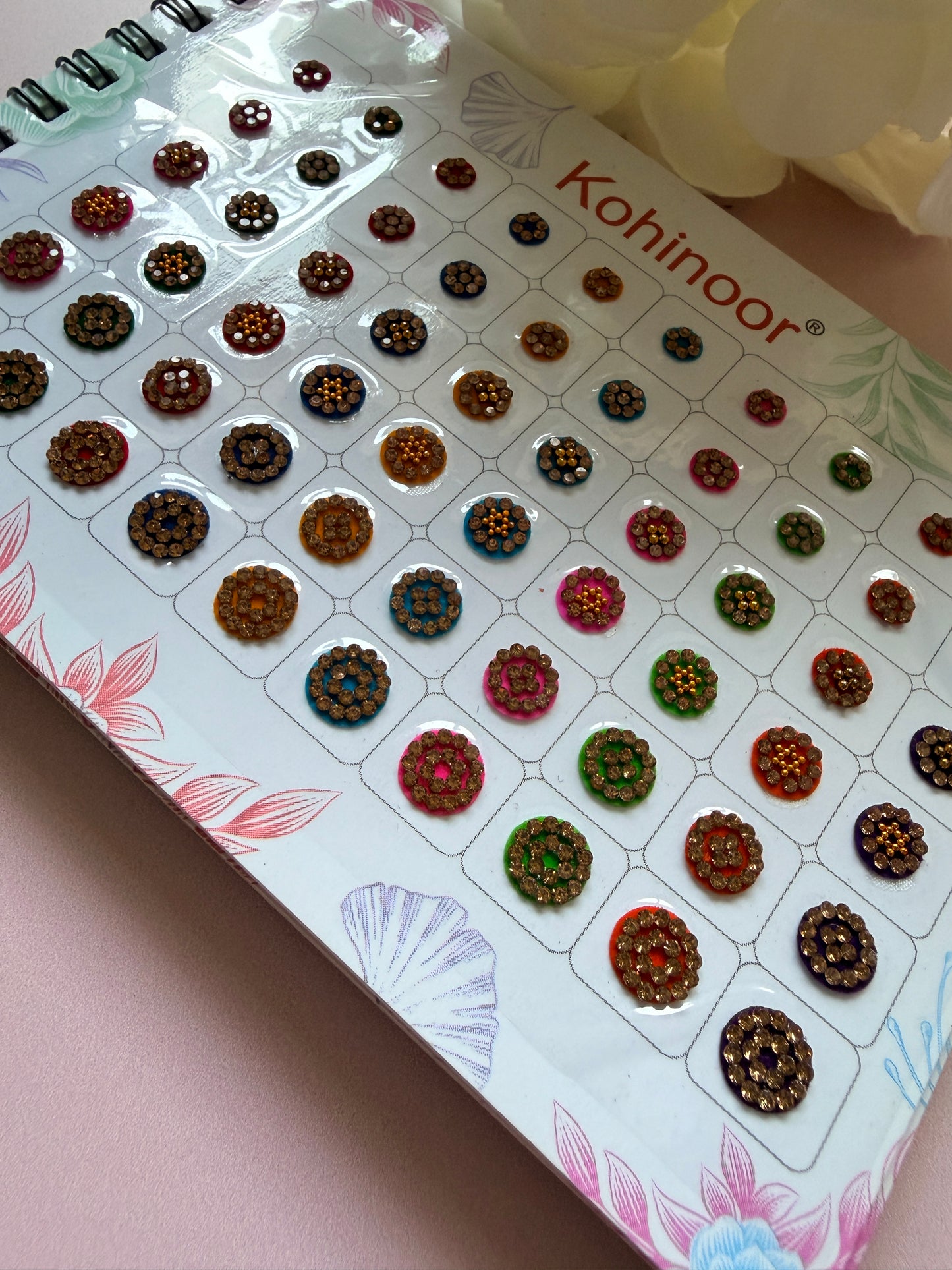 Antique Stone Colourful 5 Page 300 Bindi Booklet (ST1118)