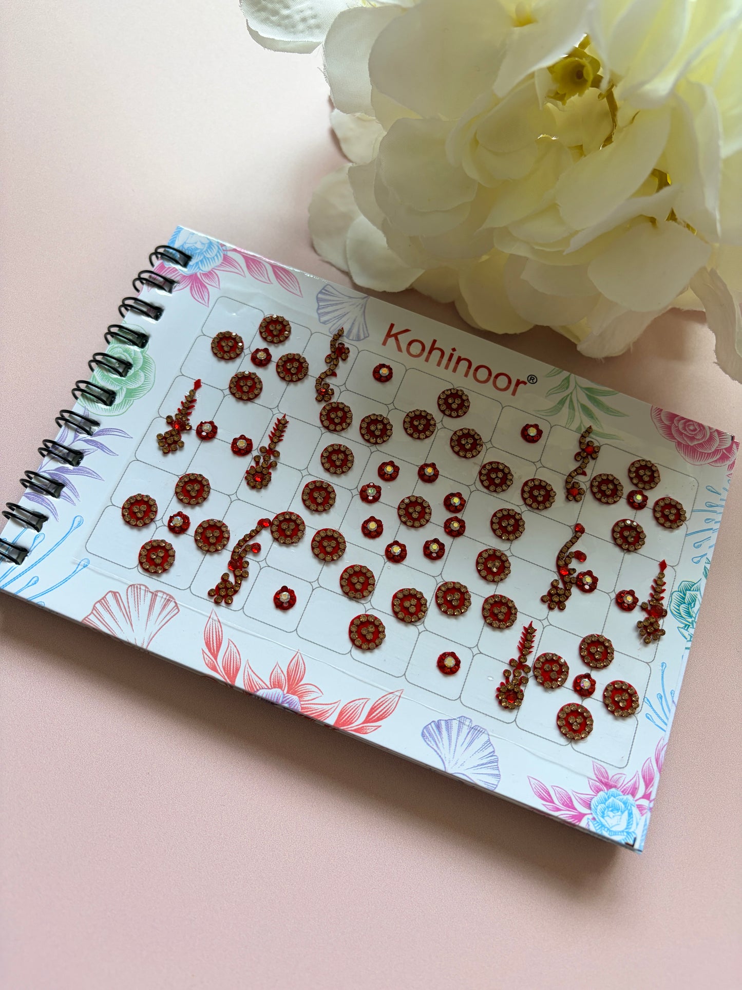 Assorted Designs Fancy 5 Page Bindi Booklet (ST1123)