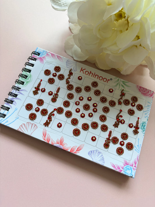 Assorted Designs Fancy 5 Page Bindi Booklet (ST1123)