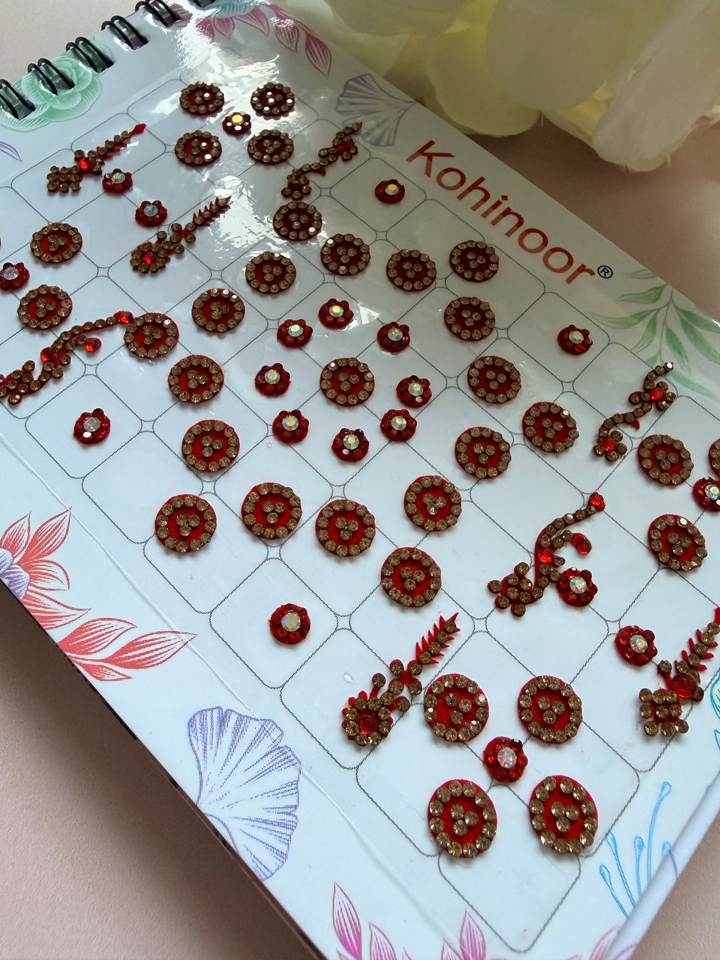 Assorted Designs Fancy 5 Page Bindi Booklet (ST1123)