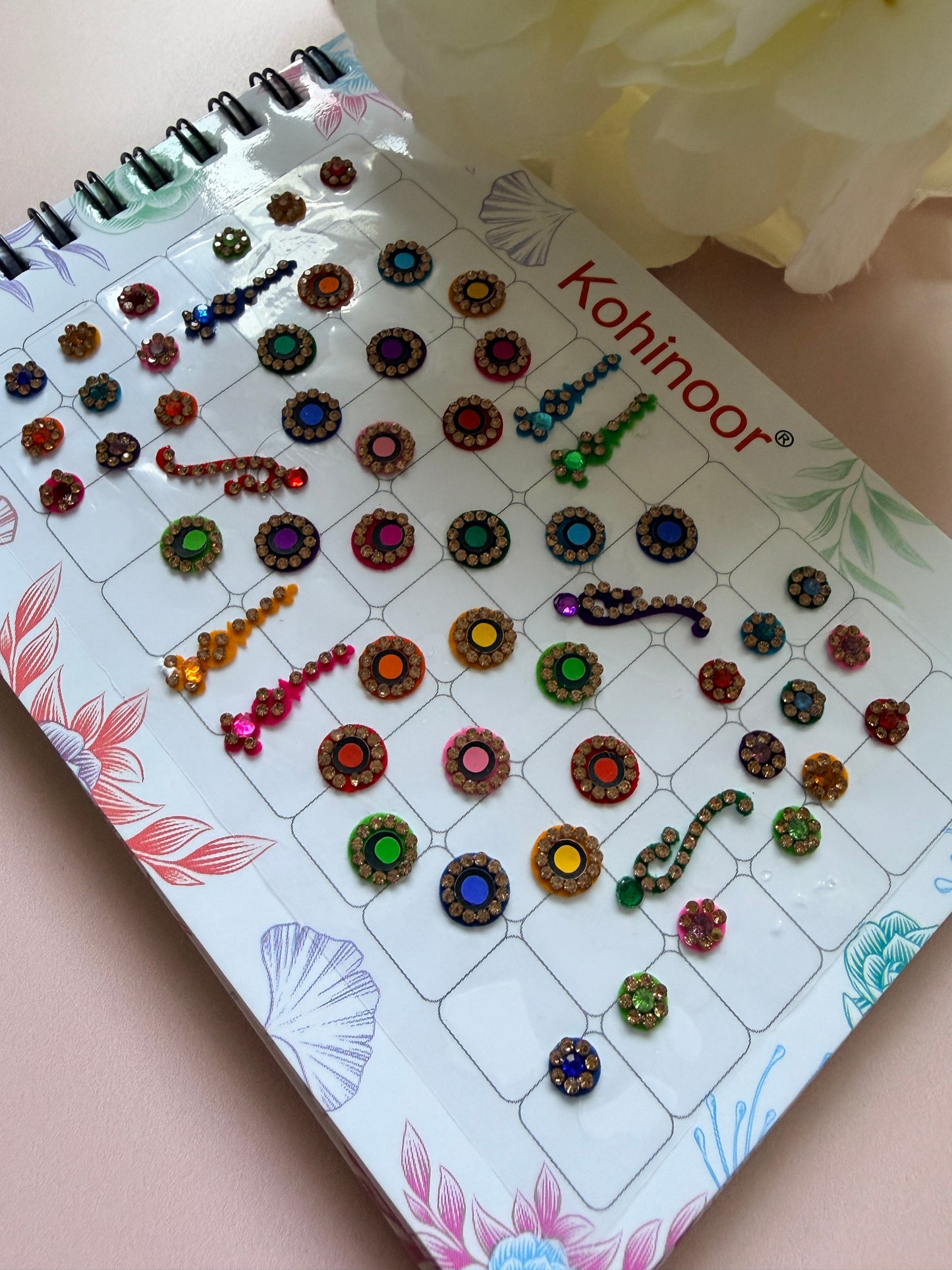 Assorted Designs Fancy 5 Page Bindi Booklet (ST1123)