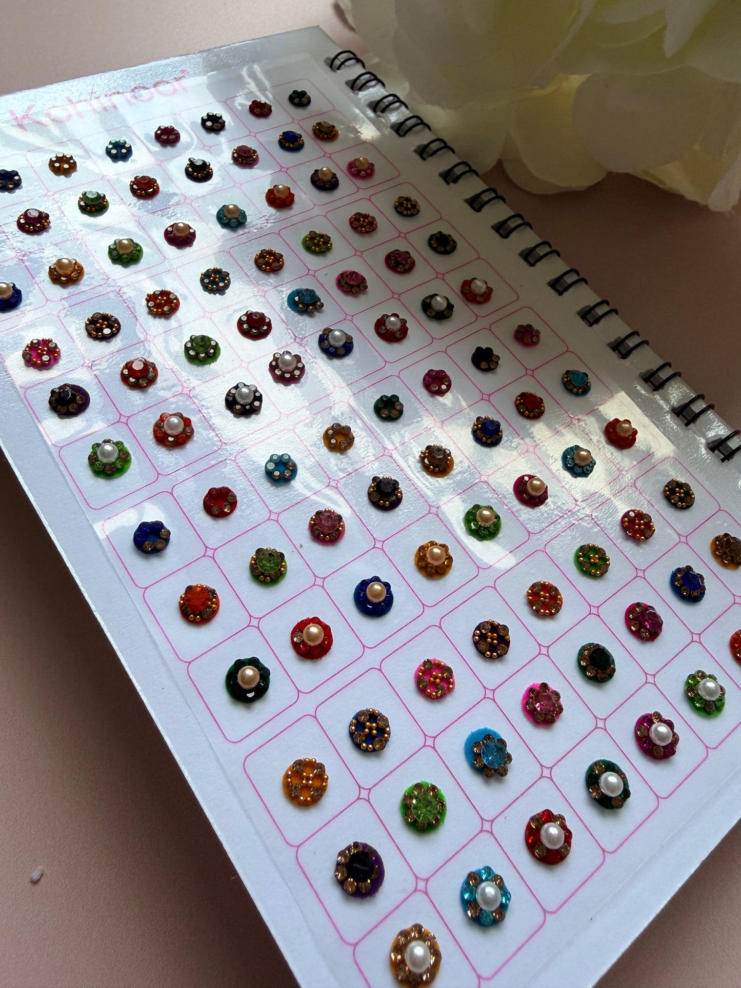 Assorted Designs Fancy 6 Page 612 Bindi Booklet (ST1122)