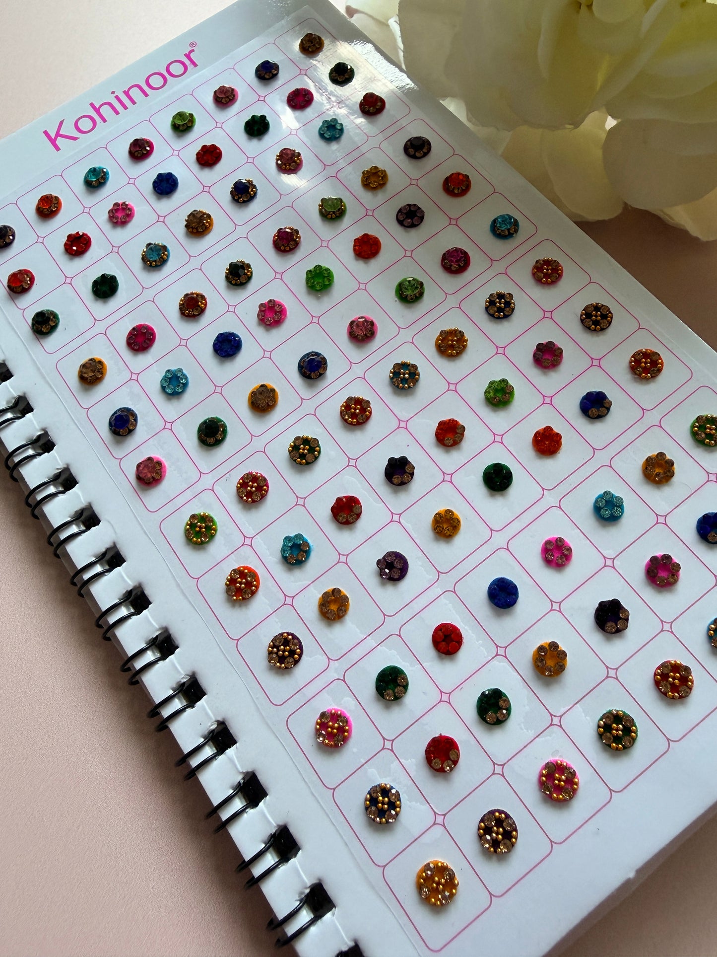 Assorted Designs Fancy 6 Page 612 Bindi Booklet (ST1122)