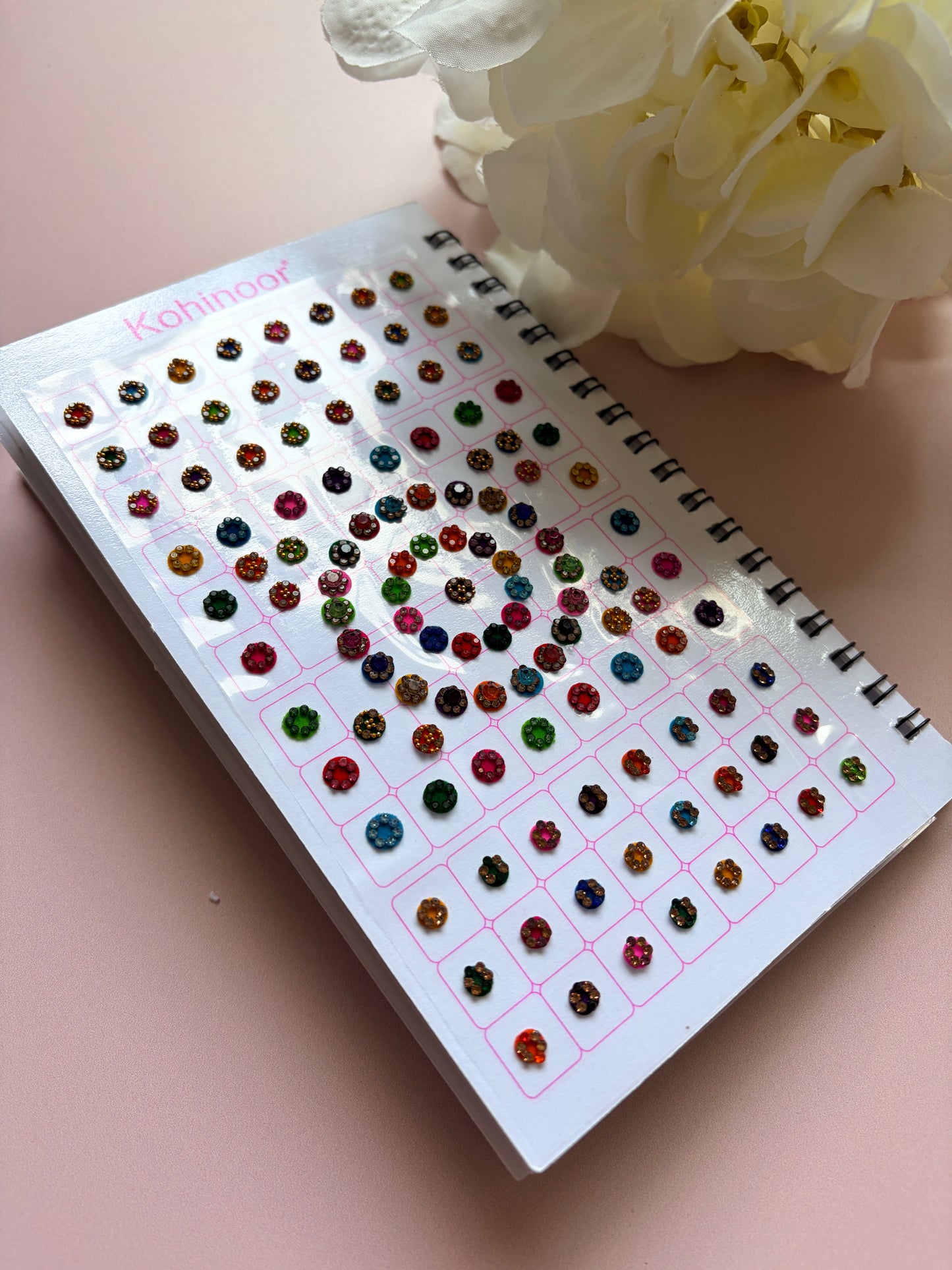 Assorted Designs Fancy 6 Page 612 Bindi Booklet (ST1122)
