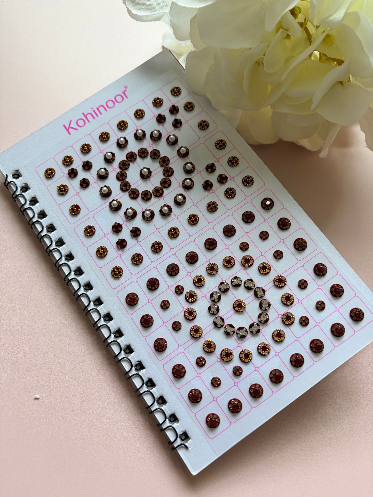 Assorted Designs Fancy 6 Page 612 Bindi Booklet (ST1122)