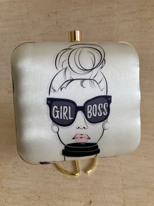 The Audrey-Girl Boss (Square Clutch) (ST295)