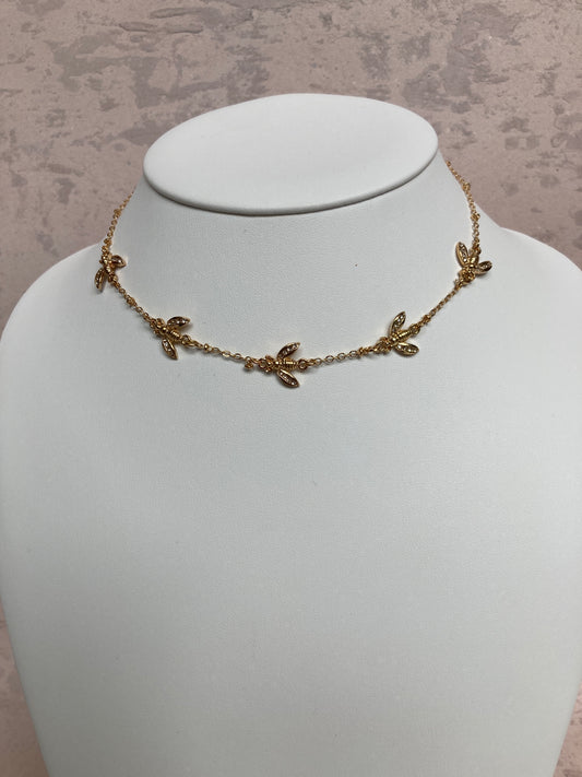 Bee Choker Necklace (ST190)