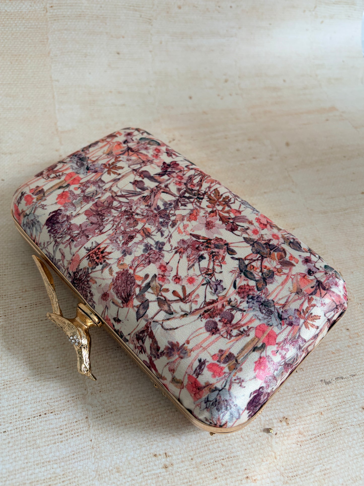 Amalfi Rectangular Clutch (ST1175) (Bird Clasp)
