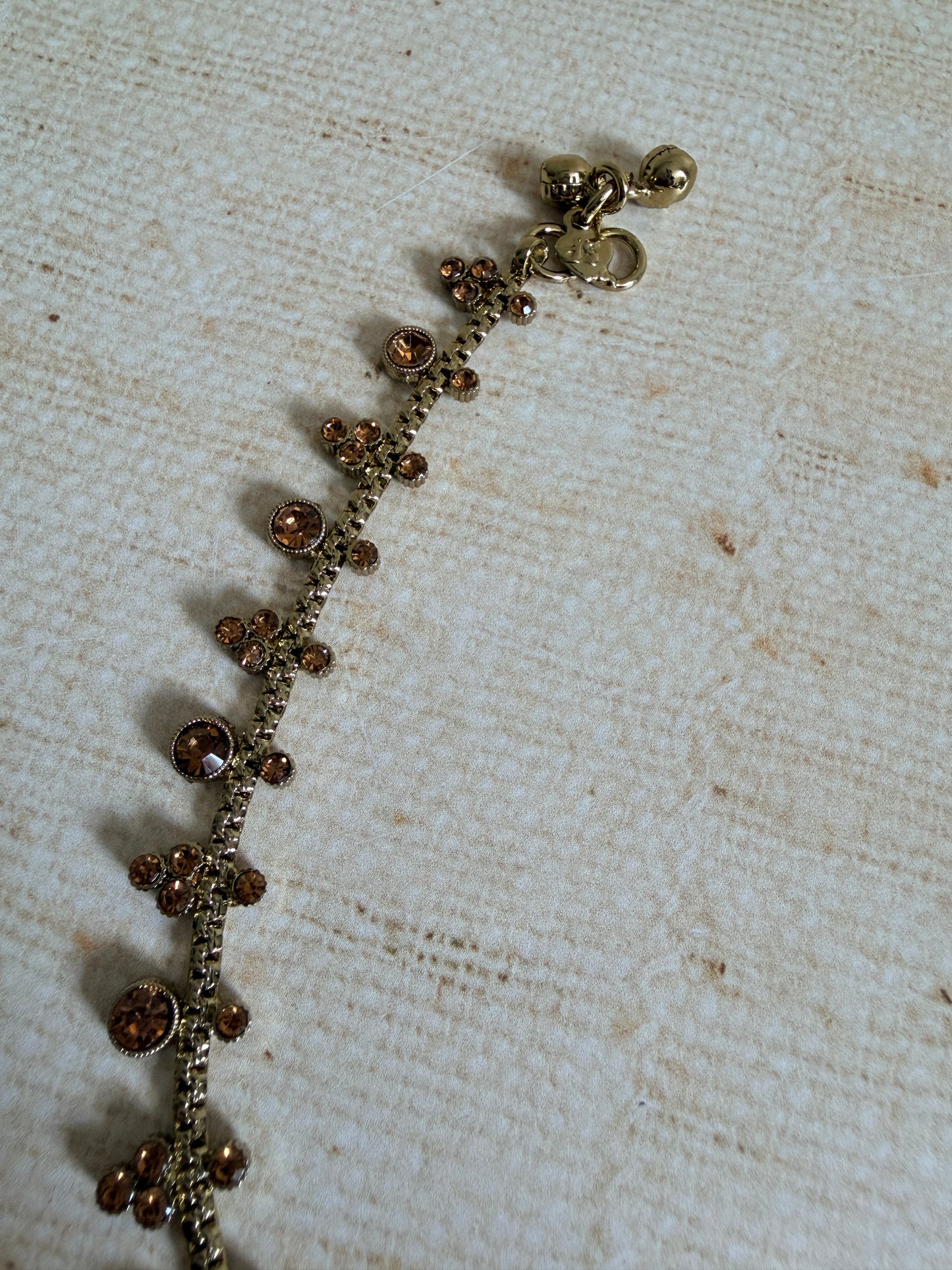 Antique Gold Adjustable Anklets/Payal (ST1191)