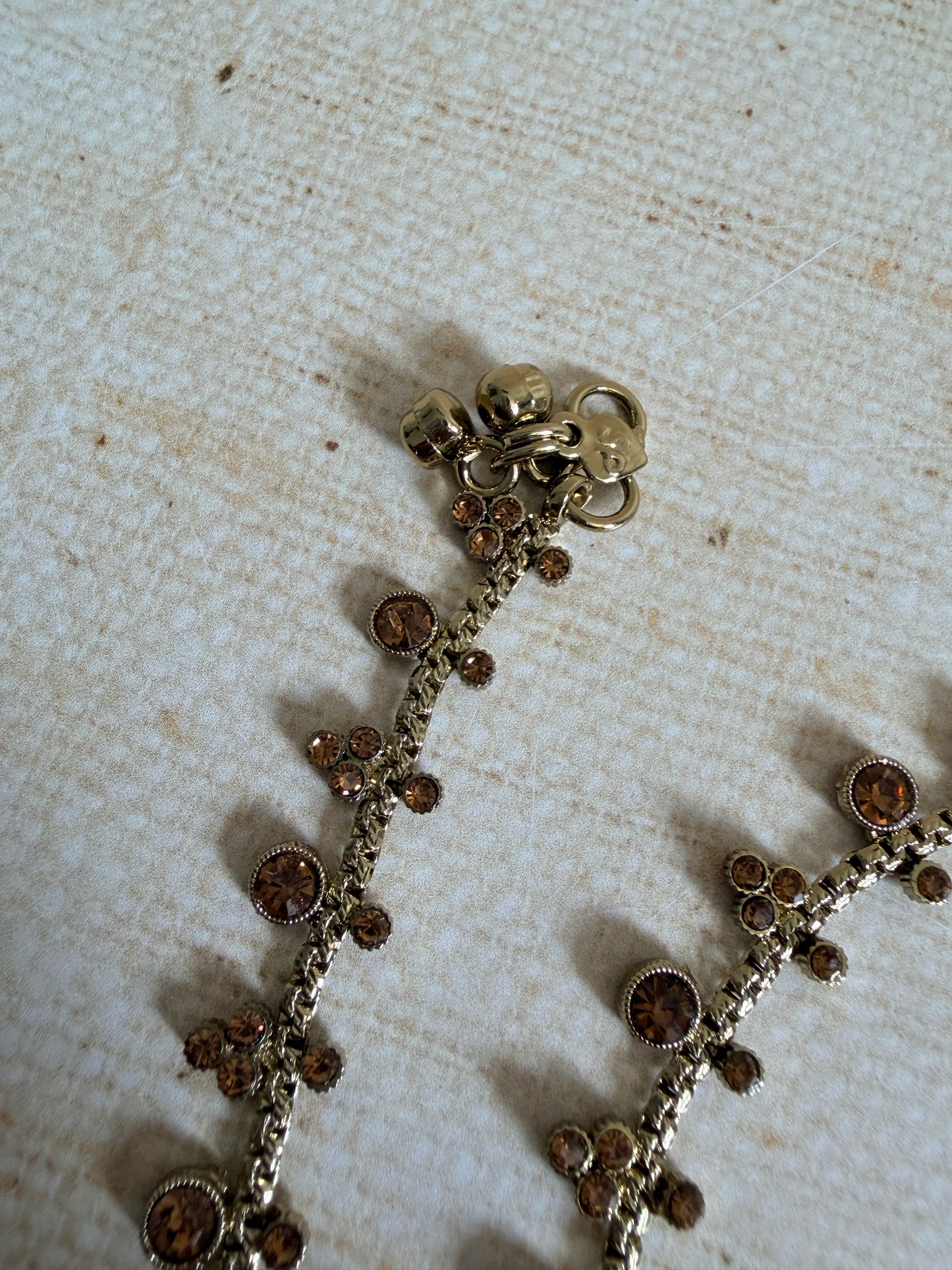 Antique Gold Adjustable Anklets/Payal (ST1191)