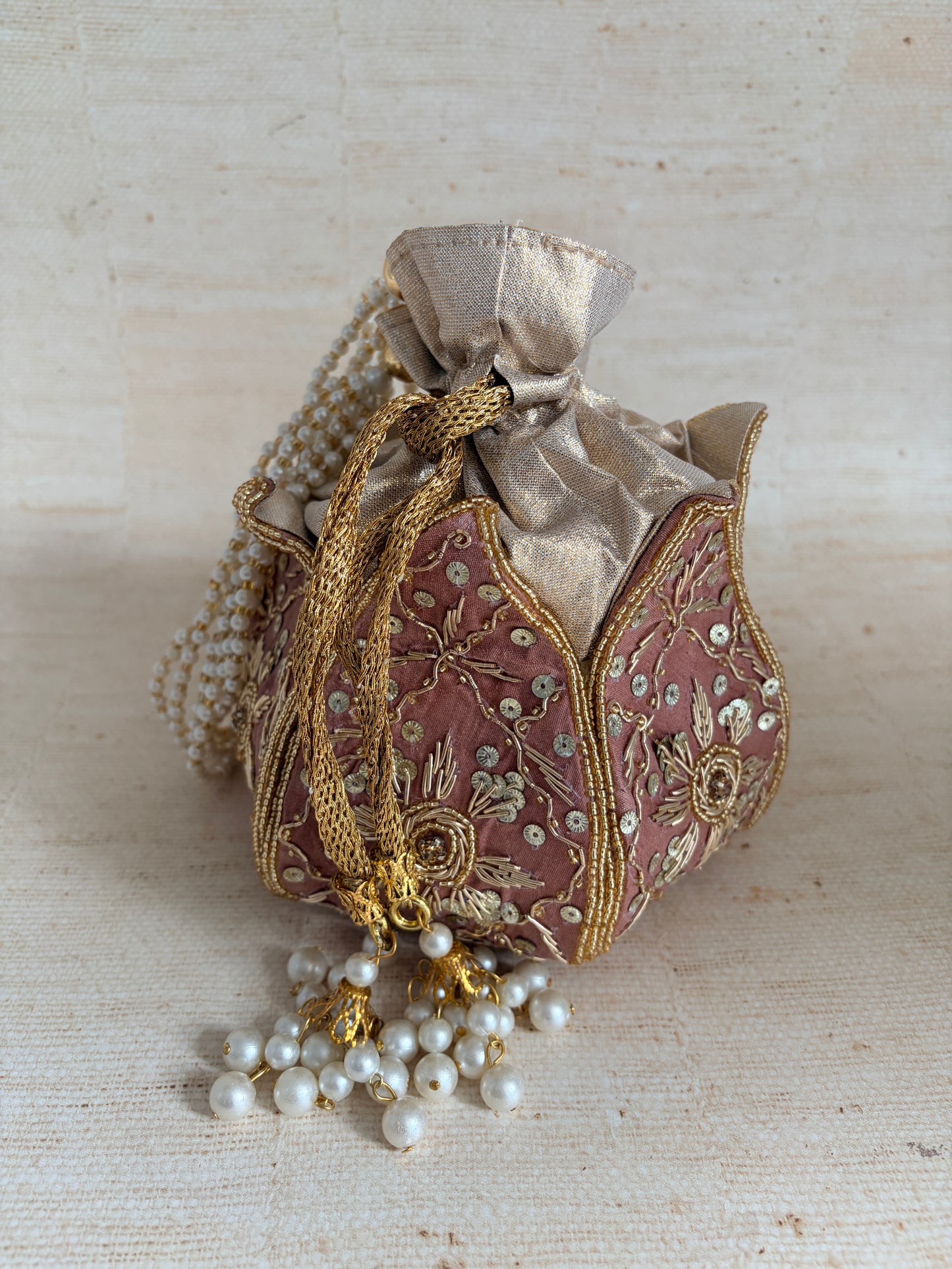 Seerut (Potli Bag) (Pink) (ST270)