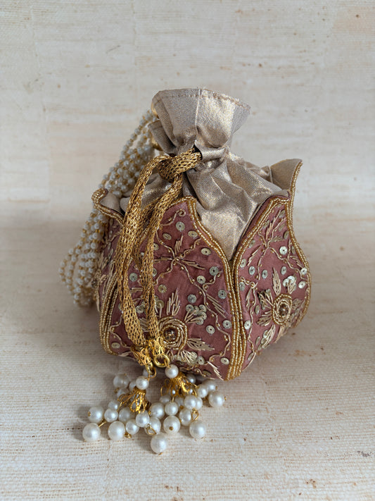 Seerut (Potli Bag) (Pink) (ST270)