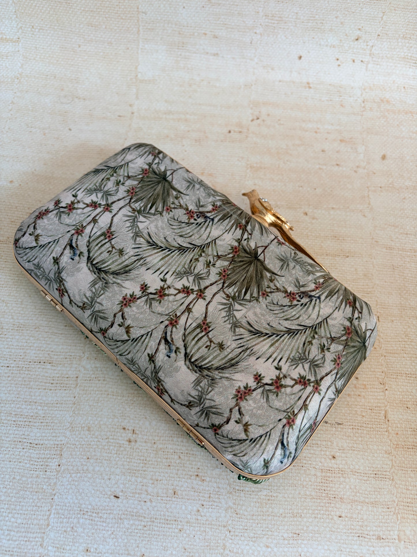 Marbella Rectangular Clutch (ST1207) (Bird Clasp)