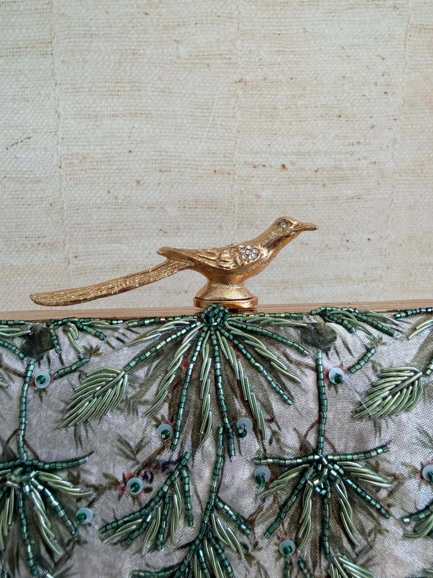 Marbella Rectangular Clutch (ST1207) (Bird Clasp)