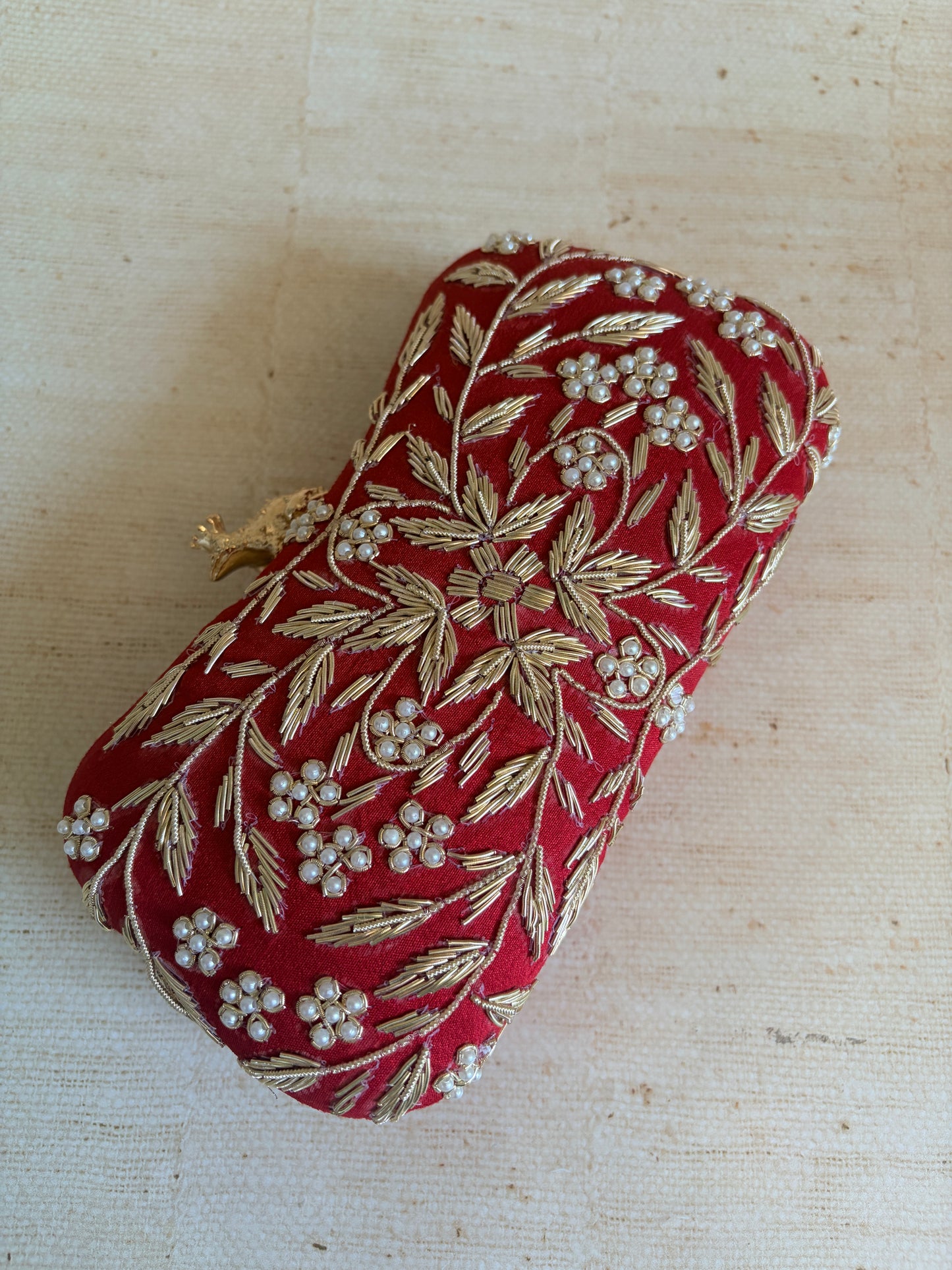 Milani (Rectangular Clutch) (Red) (ST263)