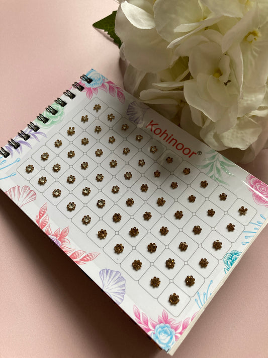 Colourful 5 Page 300 Flower Bindi Booklet (ST986)