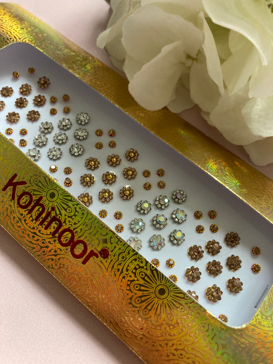 Gold And Silver Bindi Pack (ST984) (1)