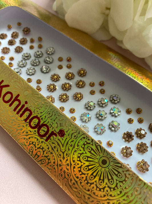 Gold And Silver Bindi Pack (ST984) (1)