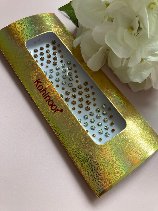 Gold And Silver Bindi Pack (ST984) (2)