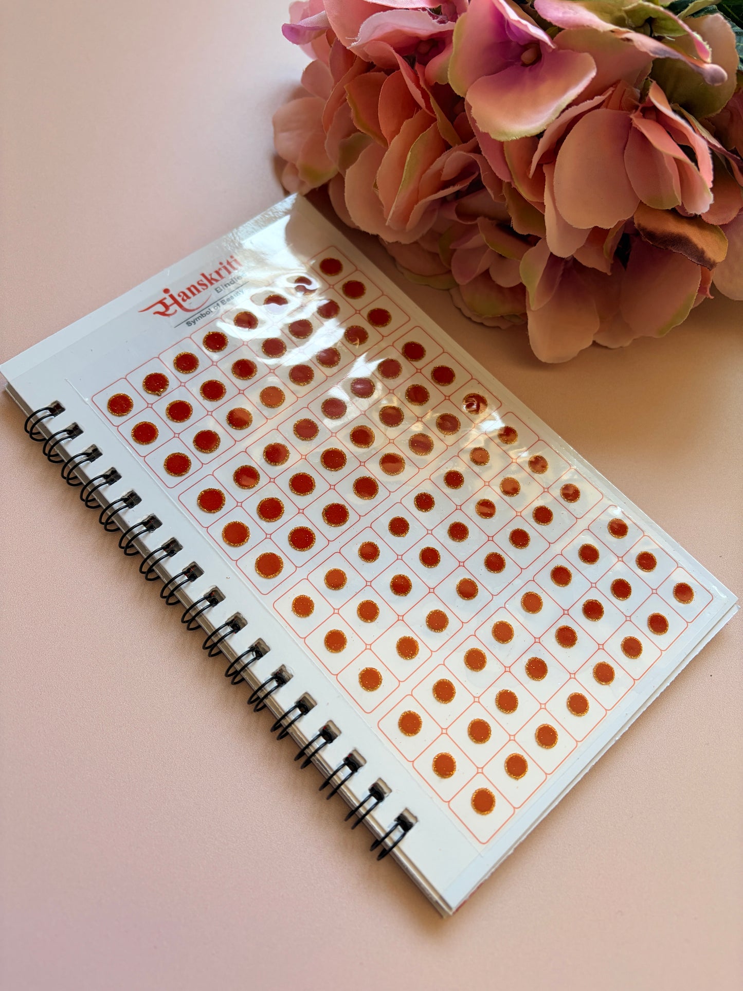Golden Zari Border Velvet 576 Bindi Booklet (ST699) (3)