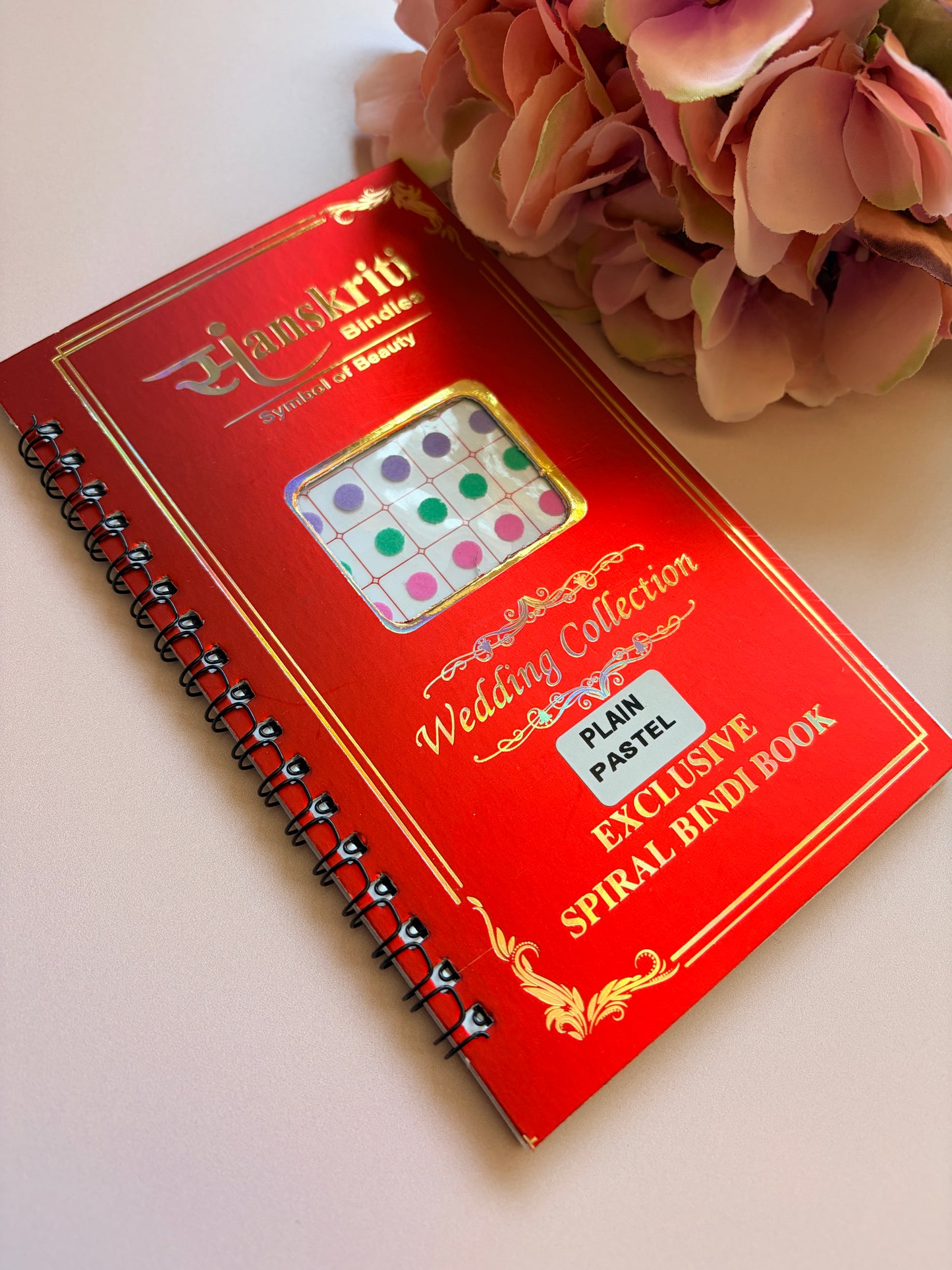 Plain Round Pastel 960 Bindi Booklet (ST1210)