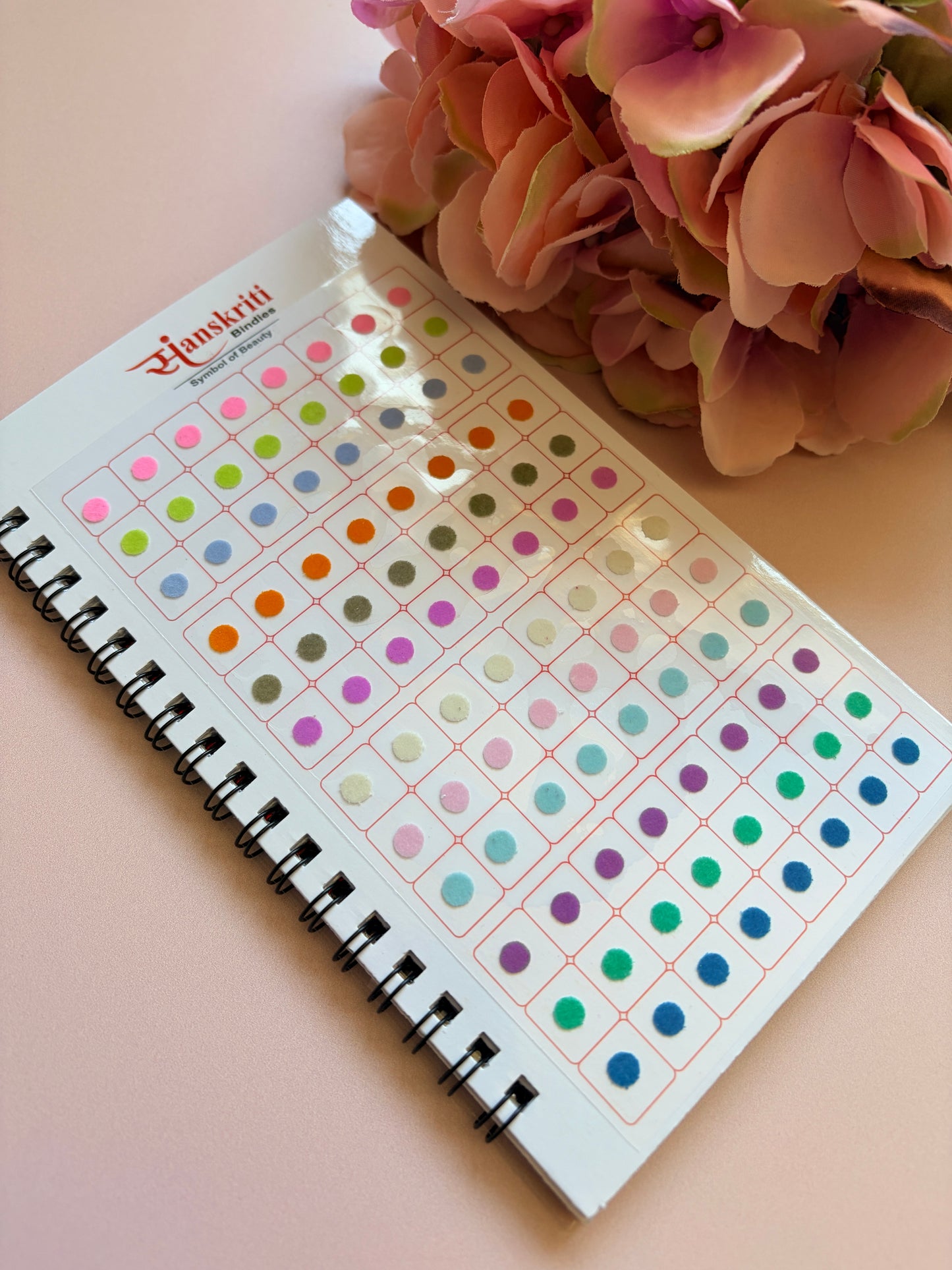 Plain Round Pastel 960 Bindi Booklet (ST1210)