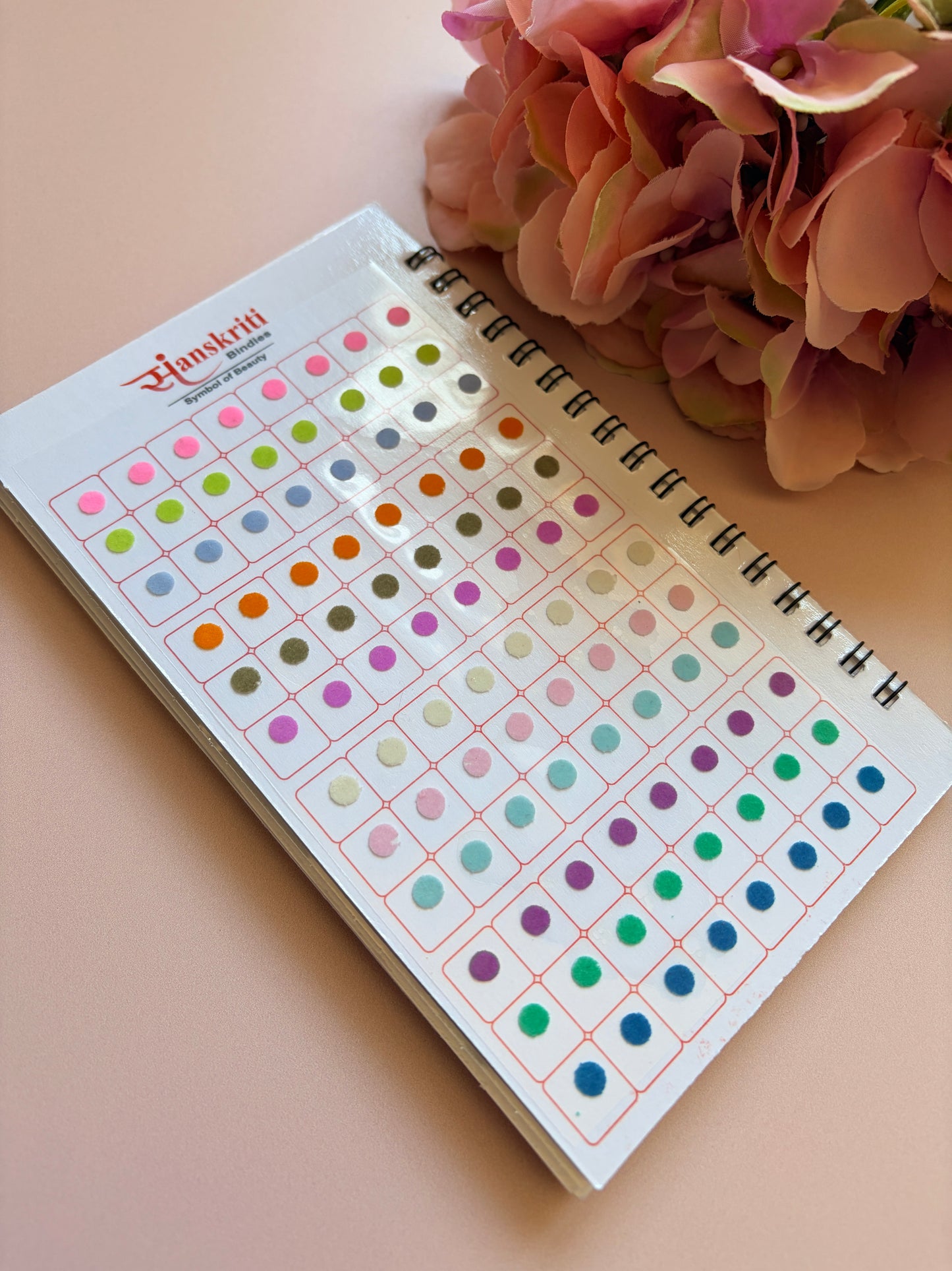 Plain Round Pastel 960 Bindi Booklet (ST1210)