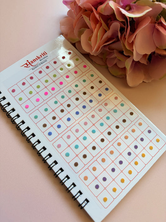 Plain Round Pastel 960 Bindi Booklet (ST1210)