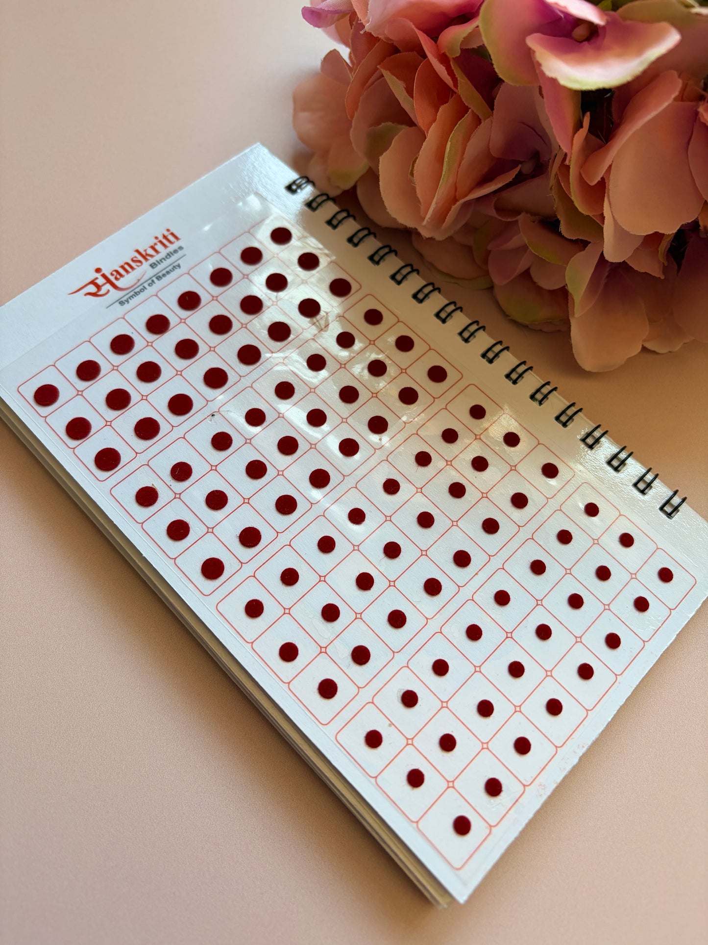Plain Round Pastel 960 Bindi Booklet (ST1210)