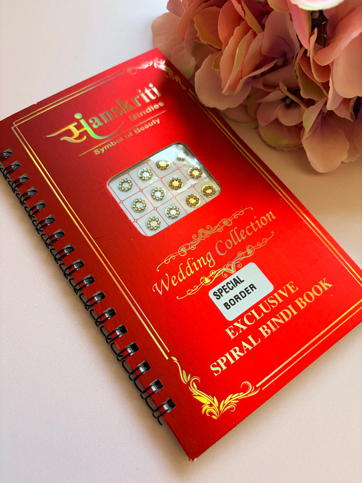 Pastel Stone Border 576 Bindi Booklet (ST1211)