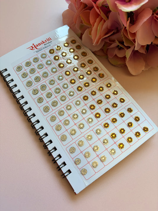 Colourful Stone Border 576 Bindi Booklet (ST1211)