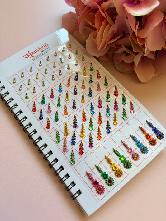 Fancy Assorted Designs 480 Bindi Booklet (ST1212)