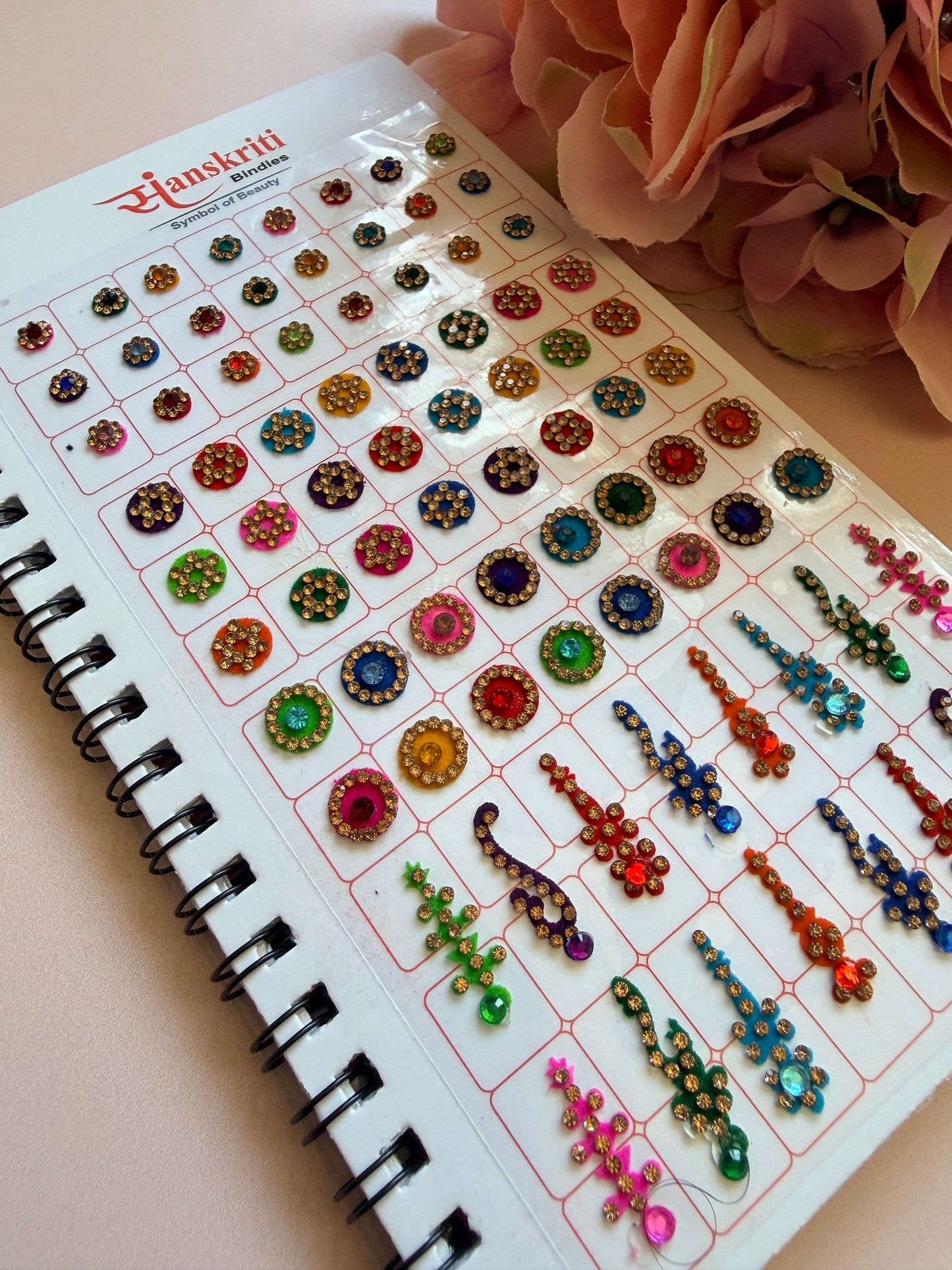 Fancy Assorted Designs 480 Bindi Booklet (ST1212)