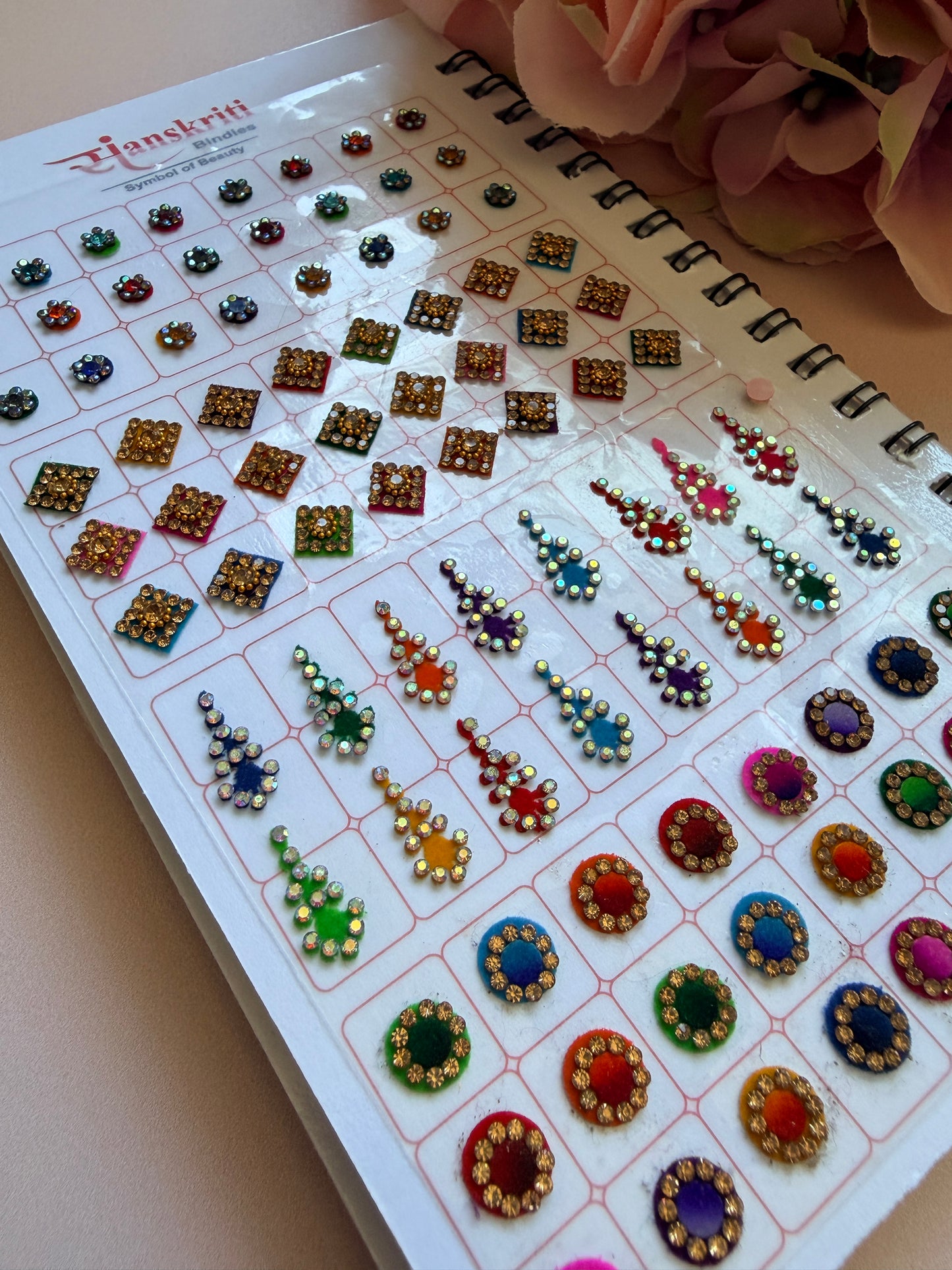 Fancy Assorted Designs 480 Bindi Booklet (ST1212)
