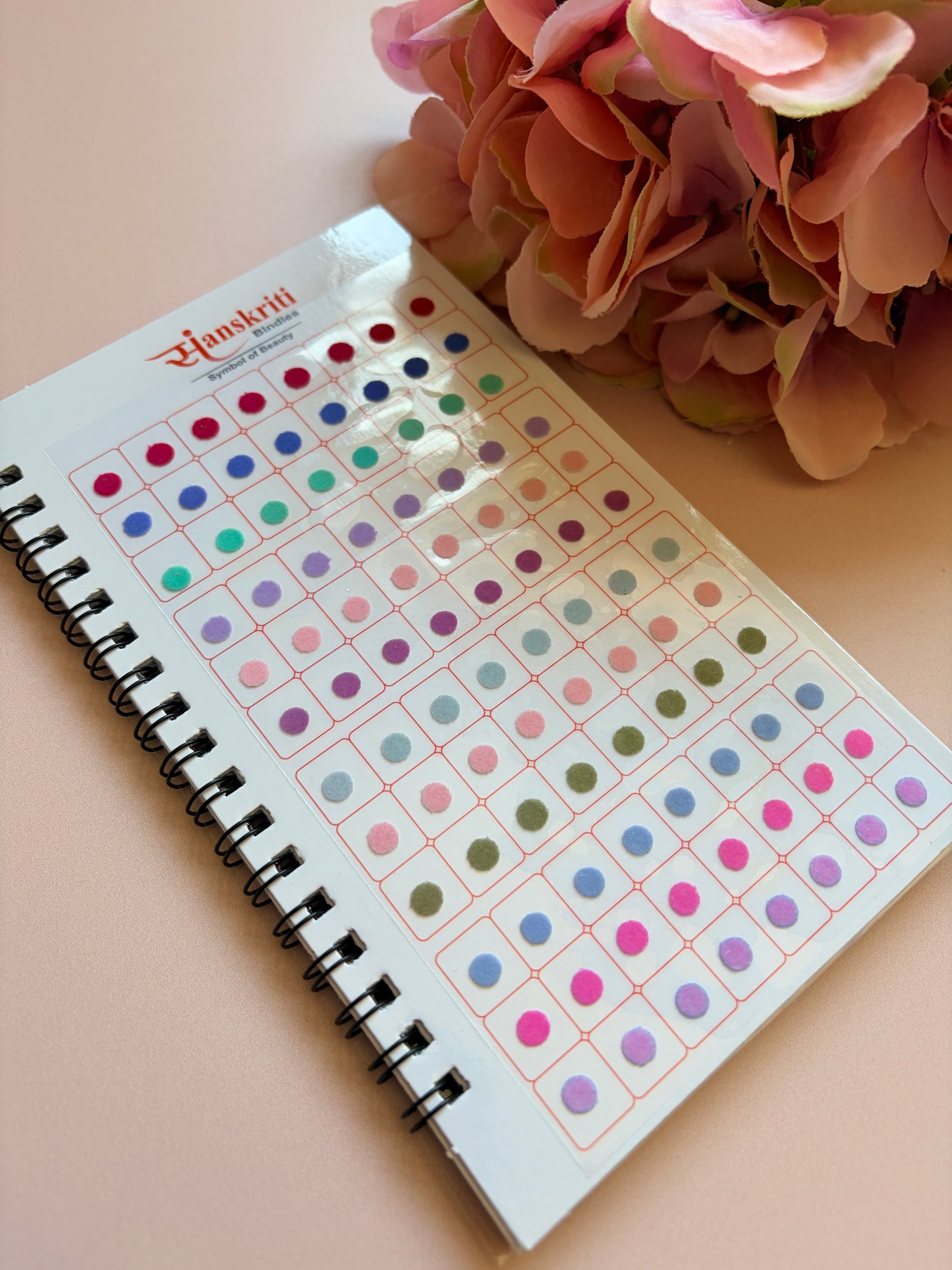 Plain Round Pastel 960 Bindi Booklet (ST1209)