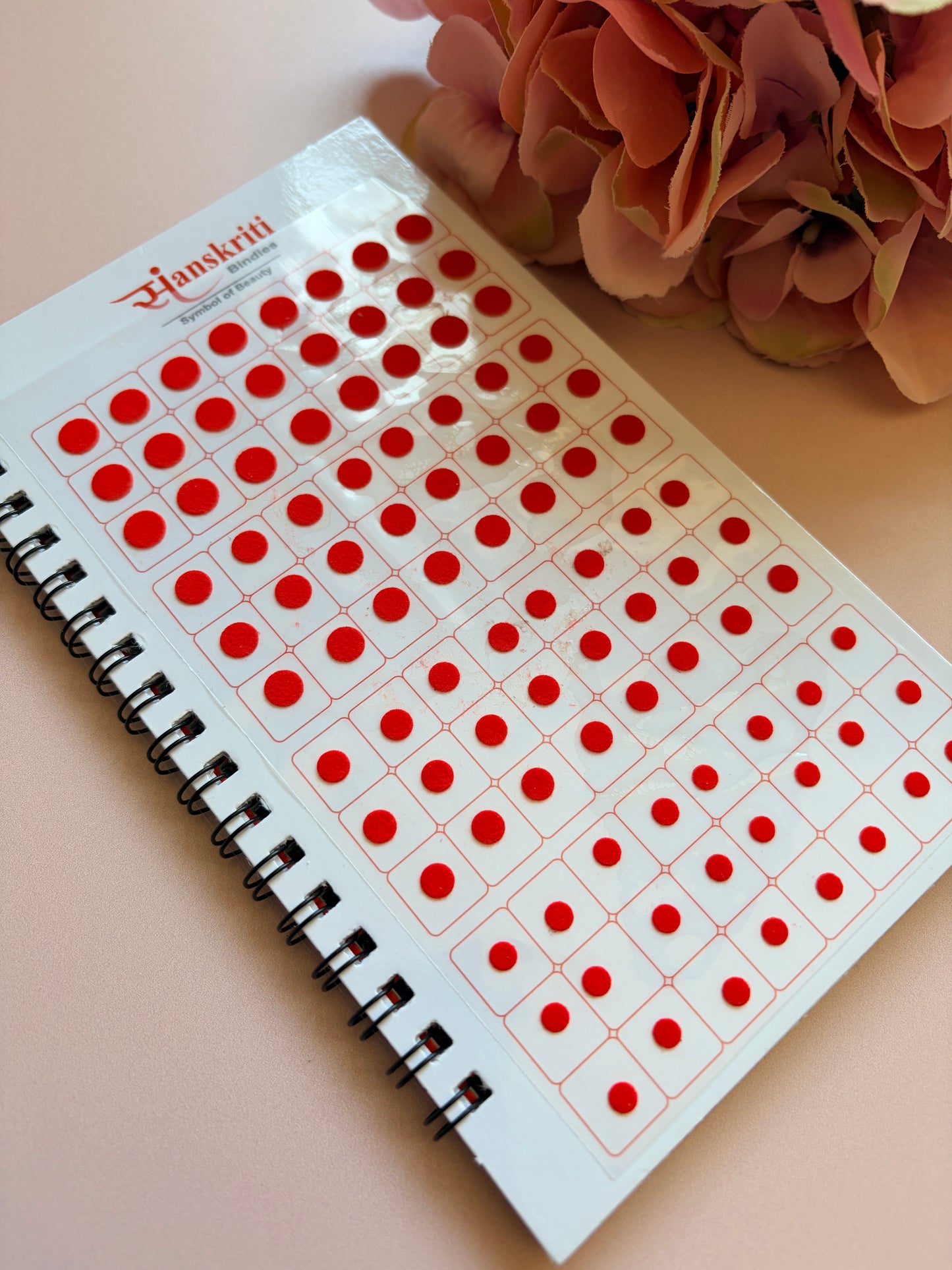 Plain Round Pastel 960 Bindi Booklet (ST1209)