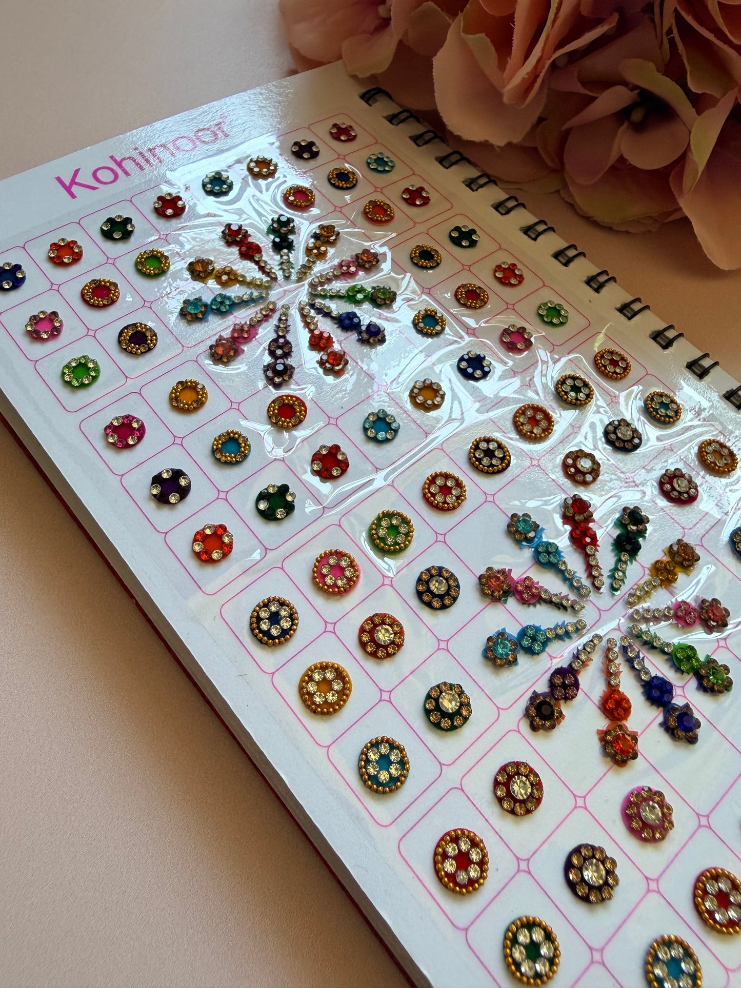 Fancy Assorted Designs 6 Page Bindi Booklet (ST1214)